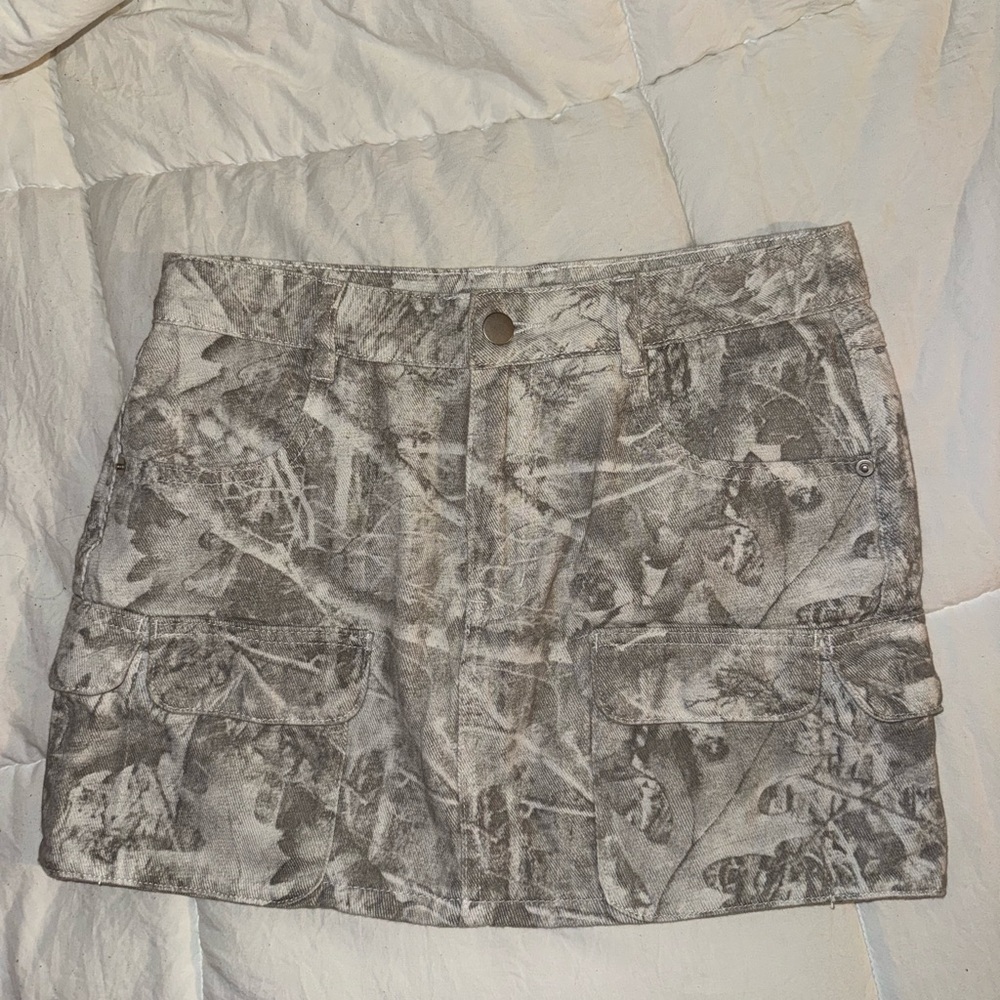 Windsor Gray Camouflage Women's Skirt